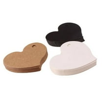 ROSENICE 50Pack Heart Shaped Tags for Wedding Tags Handmade Decorations Adults