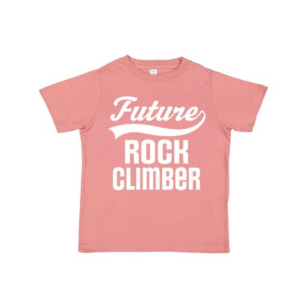 

Inktastic Future Rock Climber Childs Climbing Gift Toddler Boy or Toddler Girl T-Shirt