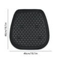 thumbnail image 3 of Four Season Breathable Car Seat Cushion with Sandwich Mesh and Punched Ventilation Design, All-Year Comfortable Driving Pad for Summer Cooling and Winter Soft Support, 3 of 6
