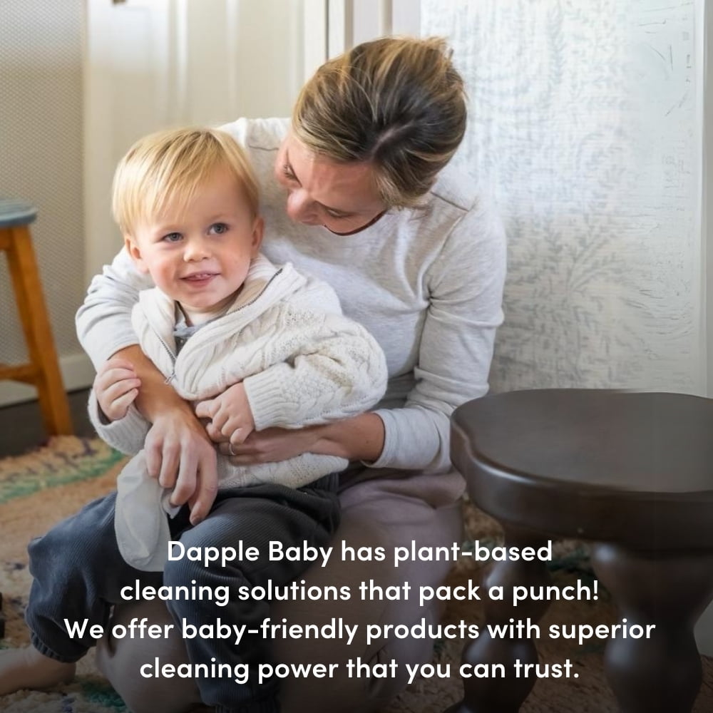 Dapple Baby Foaming Bottle and Dish Spray, Fragrance-Free, 16.9 fl oz