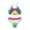 Green, variant on JIAHONG Kids Bathing Suits Girls 6-7 , Girl Rash Guard Swimsuit Quick Dry Kids Bathing Suit for Beach Vacation Floral Girls Tankini Swimsuit