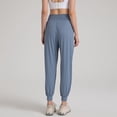 thumbnail image 4 of Pantalones deportivos para mujer, ajustados, de cintura alta, para yoga, holgados, para correr, fitness, de secado rápido, 4 of 4