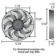 thumbnail image 2 of Derale 16925 Radiator Pusher/Puller Fan, 2 of 5