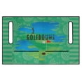 thumbnail image 4 of Uorisanigo Golf Cart Seat Cover Towel Blanket for EZGO, Club Car and More 2-Seat Carts Keeps Seats Clean Comfortable Golf Bound Print Golf Cart Seat Cushion Covers 52.36"x 32.28", 4 of 7