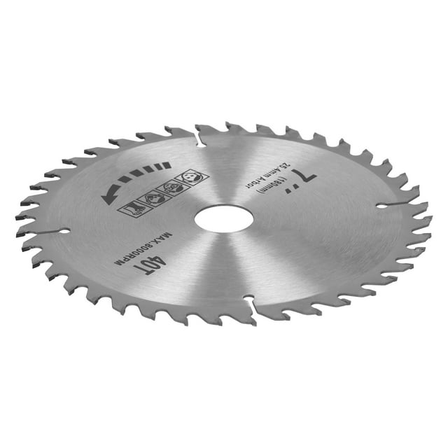 Hoja de sierra de corte, hoja de sierra 7x40T de 180 mm, hoja de sierra circular, hoja de sierra en T, diseño elevado