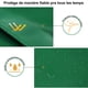 thumbnail image 4 of Lona Gruesa Ultra Resistente3x3m - Verde, Refugio, Lona Protectora - Impermeable, Lona De Lona - Cubierta Impermeable para Exteriores Camión, Muebles De Jardín, 4 of 5