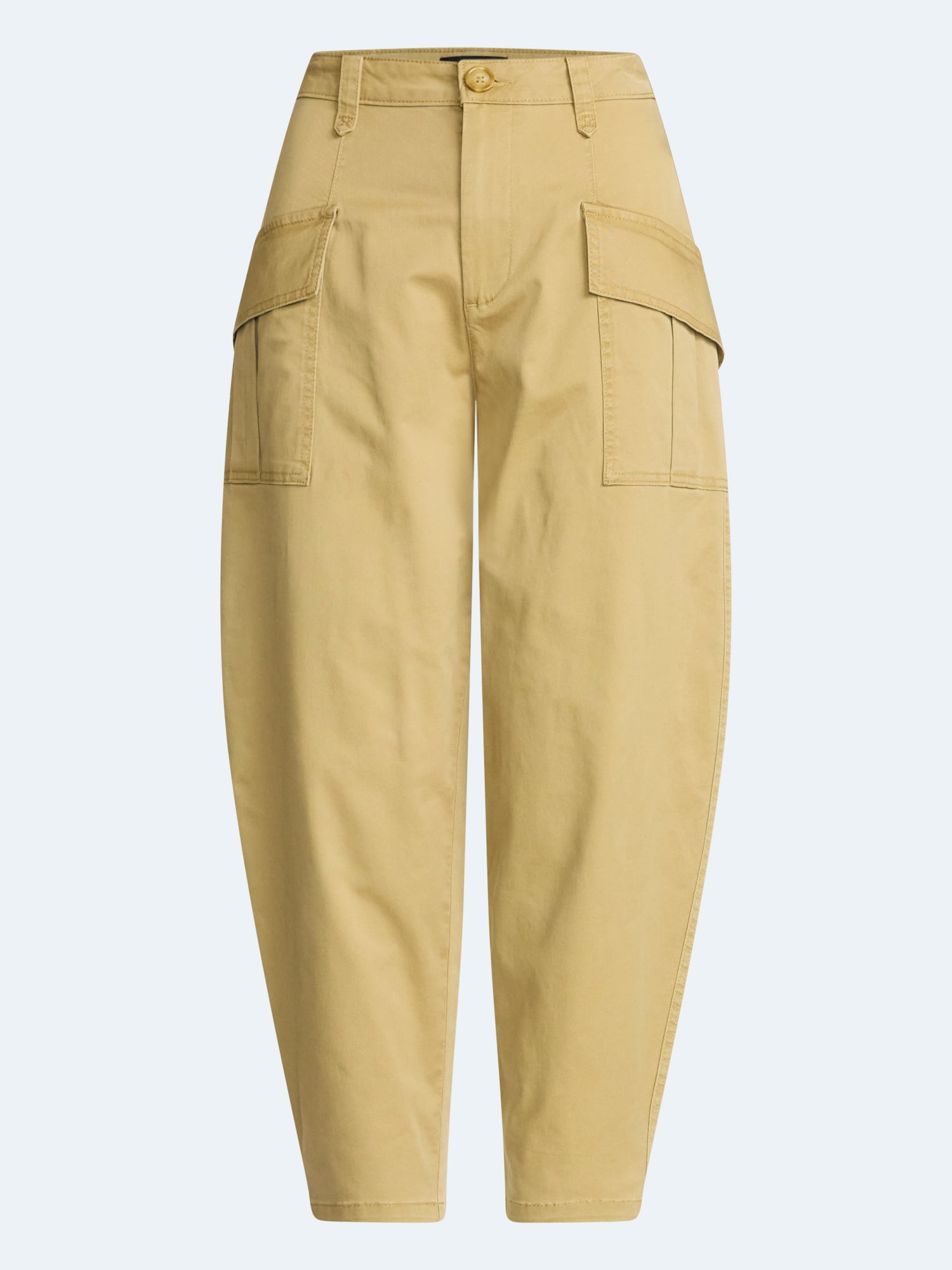 Scoop Women's and Women's Plus Tapered Cargo Trousers, 26'' Inseam, Sizes 0-28W