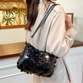 thumbnail image 2 of Women Sequin Bag Small Shoulder Tote Sparkly Purse Clutch Handbags Evening Bag Party Bling Glitter Sparkle Sequin Purse, 2 of 9