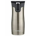 thumbnail image 3 of Contigo 16 oz. West Loop 2.0 Travel Mug 2-Pack - Monaco/Stainless Steel, 3 of 6