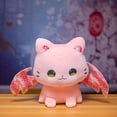 thumbnail image 3 of Peluche de gato murciélago Yingfu morado de 40 cm, 3 of 3