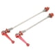 thumbnail image 2 of Juego De Pinchos Para Bicicleta, Pincho De Liberación Rápida Fácil De Configurar Aleación De Aluminio Rápido De Instalar Para Entusiastas Del Bricolaje ANGGREK FG2716, 2 of 8