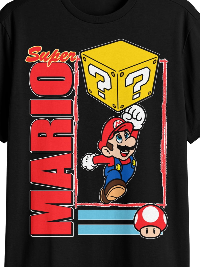MARio様　t-shirt Super Mario Bros. Boys' Graphic Tee with Short Sleeves, Mario Jump