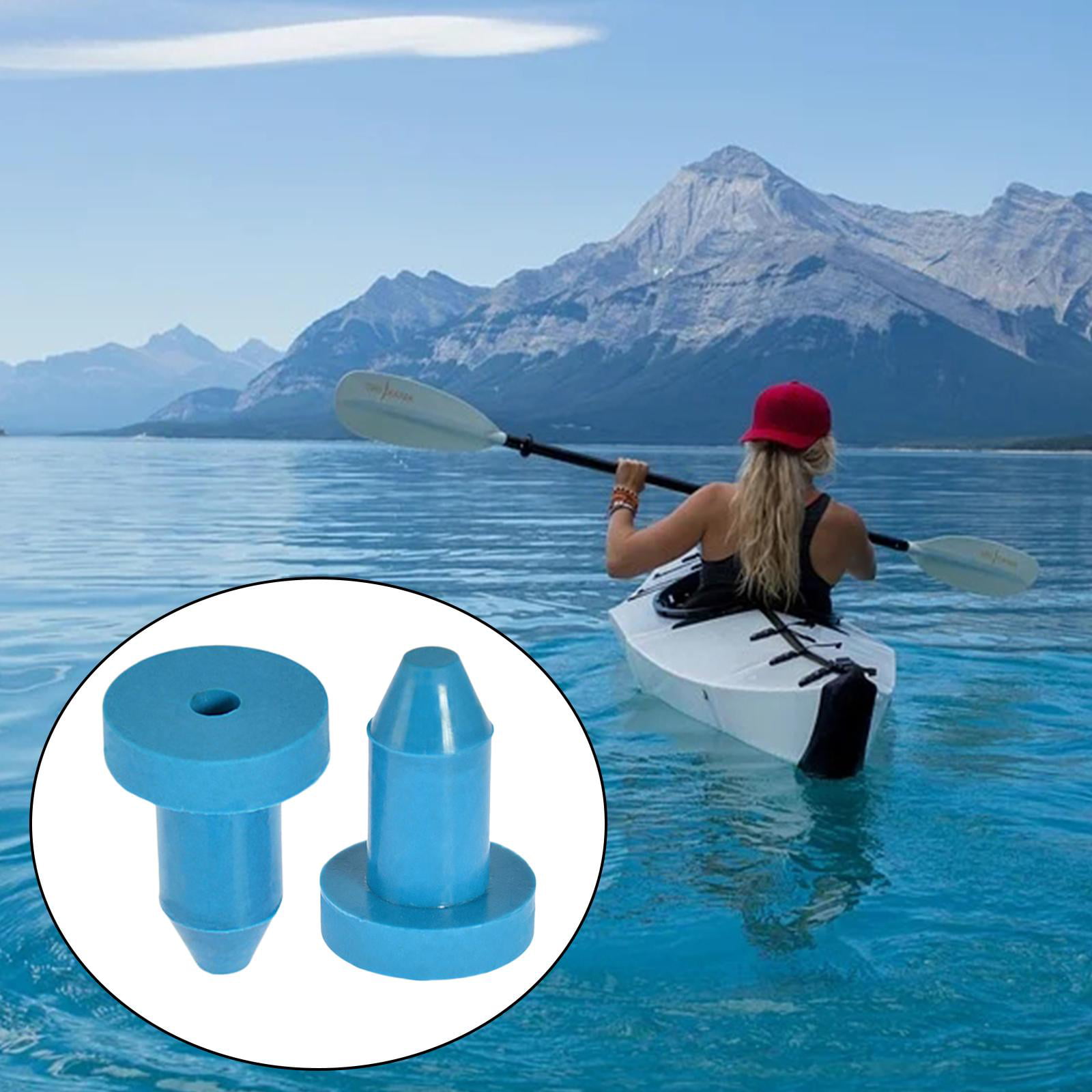 2pcs Kayak Drain Plugs Stoppers for Sun Dolphin   10 Fishing Boats 