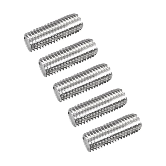 Unique Bargains Fully Threaded Rod M10 x 30mm 1.5mm Thread Pitch 304 Stainless Steel Right Hand Threaded Rods Bar Studs 15 Pack