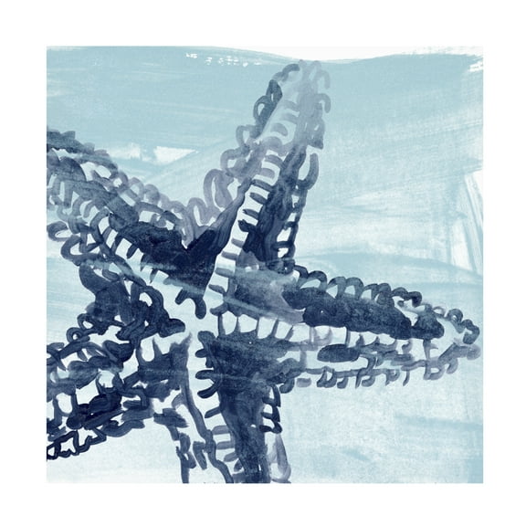 June Erica Vess 'Ocean Study I' Canvas Art