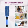 thumbnail image 7 of Hair Brush Detangling Brush for Women Travel Wet Hair Brush for Straight Curly Hair Barber Brush Tools Blue, 7 of 7