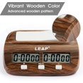 thumbnail image 3 of FFIY Chess Clock Digital Chess Timer Professional for Board Games Timer with Alarm Function (Official Store) Wood Appearance, 3 of 6