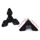 thumbnail image 2 of Xmhf Protector De Esquina De Caja Caja De Metal Triangular Protector De Seguridad De Borde De Caja De Madera para Decoración De Muebles 1-1/4"" X 1-1/4"" Negro Paquete De 8, 2 of 2