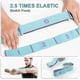 thumbnail image 3 of Exercise Strap, Yoga Stretch Bands With 11 Rings, Elastic Workout Exercise Bands, Adults Latin Elastic Resistance Band Yoga Pilates Dance Fitness Exer, 3 of 5