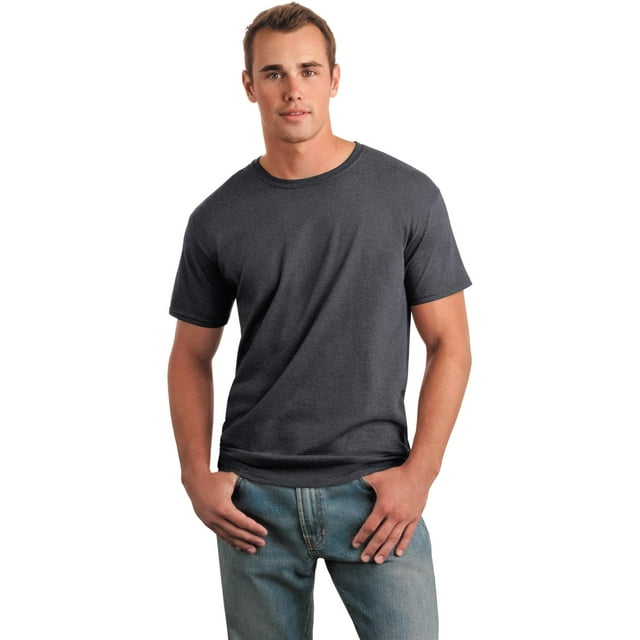 Gildan T-Shirt à Manches Courtes pour Hommes en Coton 100 pour Cent - 64000