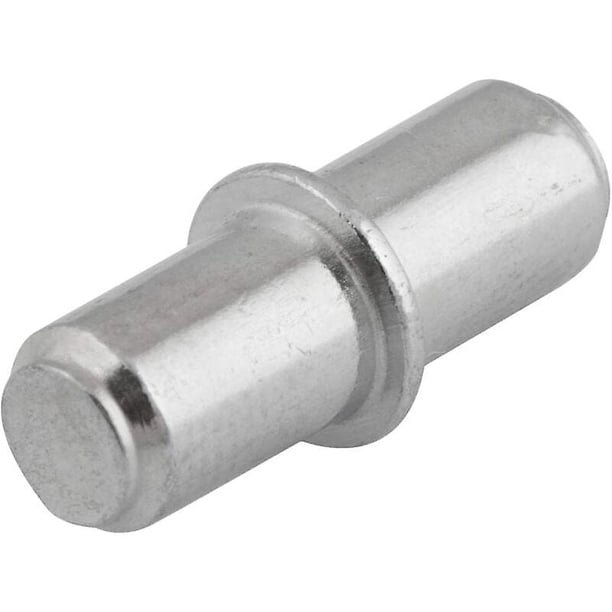 Listones para estantes 30 unidades con aro para taladrar - listones para estantes - listones para estantes - listones - listones para estantes - listones para estantes de acero macizo de 16 mm, nique
