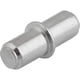 thumbnail image 1 of Listones para estantes 30 unidades con aro para taladrar - listones para estantes - listones para estantes - listones - listones para estantes - listones para estantes de acero macizo de 16 mm, nique, 1 of 4