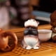 thumbnail image 5 of Estatua pequeña de nutria para mascotas, adornos de estatuilla de nutria, escultura de nutria de arcilla encantadora para escritorio, Yoga, cafetería,, 5 of 9