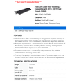thumbnail image 2 of Front Left Lower Door Moulding - Compatible with 2015 - 2019 Ford Transit-350 HD - Dorman, 2 of 2