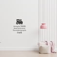 thumbnail image 3 of Driving The Train Doesn't Set Its Course. The rEal Job Is Laying The Track Vinyl Wall Sticker Art Decal Décor Home Room Kids Room Boys Girls Room Train Lover Living Room Decoration Size (10x6 inch), 3 of 3