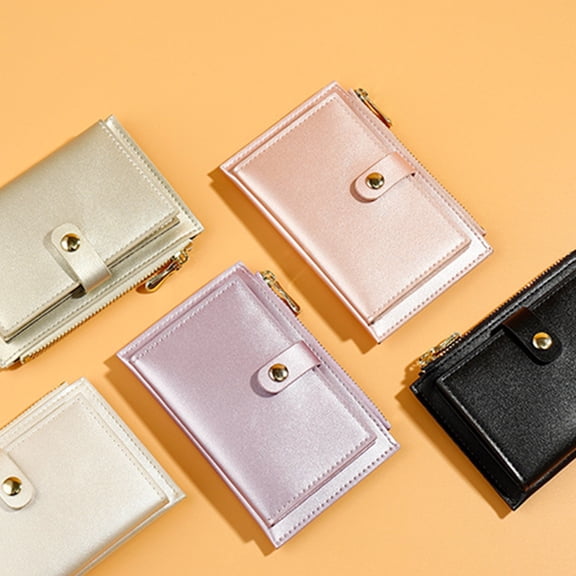 HEANUJJ PU Change Wallet with Multiple Card Slots, Lightweight and Compact for Easy Carry