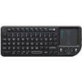 thumbnail image 1 of Mini Clavier Sans Fil, avec Souris Tactile, Clavier Sans Fil Léger et Portable, avec Récepteur USB et Télécommande, 1 of 10