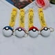 thumbnail image 4 of Colgante de Poke Ball de Pokémon Pikachu de dibujos animados, llavero de bolsa de Pokeball de Anime Kawaii, modelo de bola de elfo, llavero, regalo de cumpleaños para niños, 4 of 4
