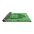 thumbnail image 2 of Ahgly Company Indoor Round Medallion Emerald Green Traditional Area Rugs, 7' Round, 2 of 4