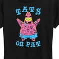 thumbnail image 3 of SpongeBob SquarePants - Tats On Pat - Women's Short Sleeve Graphic T-Shirt, 3 of 6