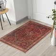 thumbnail image 4 of Keen Home Design Machine Washable Area Rugs with Non-slip Backing, Ideal for Hallway, Living Room, Bedroom, Kitchen and Laundry Room, Vintage Moroccan and Low Pile Rug ( 2' x 3' ), 4 of 8