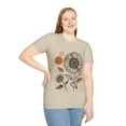 thumbnail image 5 of Celebrate Litha Boho Style - Sunflower Graphic Tee, Summer Festival Shirt, 5 of 8