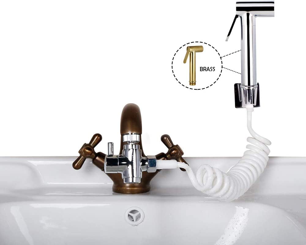 Brass Kitchen Bathroom Aerator adapter Valve For Bidet Basin Faucet Tap Attach 