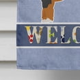 thumbnail image 4 of Carolines Treasures CK3717CHF Black & Tan Cavapoo Welcome Flag Canvas House Size, 4 of 4