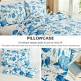 thumbnail image 5 of Jessy Home Ocean Quilt Queen/Full Blue Turtle Bedding Microfiber Bedspread Coverlet Set, 5 of 7