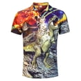 thumbnail image 5 of Camisas hawaianas de verano para hombre, camisa de playa con estampado 3D de gato divertido, camisa informal de manga corta con botones, vestido Aloha, ropa, 5 of 5
