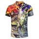 thumbnail image 4 of Camisas hawaianas de verano para hombre, camisa de playa con estampado 3D de gato divertido, camisa informal de manga corta con botones, vestido Aloha, ropa, 4 of 4