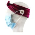 thumbnail image 4 of 6PCS Mask Headband Rabbit Ears Breathable Button Headband Sweatband for Women, 4 of 10