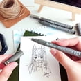 thumbnail image 2 of Artline 230 Bolígrafos Con Sistema De Dibujo Bolígrafos De Dibujo Técnico Para Dibujar, Ilustrar Y Más, Puntas Finas De 0,1 Mm, 0,2 Mm, 0,3 Mm, 0,4 Mm, 0,5 Mm Y 0,8 Mm, Color Negro, Paquete De 6, 2 of 5
