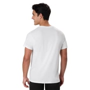 Hanes Undershirt T-Shirt, 3-Pack, Soft Modal-Cotton-Blend White Undershirts, Moisture-Wicking