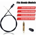 thumbnail image 2 of Carburetor Choke Cable and Starter Valve Plunger Kit Compatible With Honda TRX500 Foreman Rubicon 500 Choke Cable TRX500FPA TRX500FM TRX500FA, 2 of 5