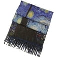 thumbnail image 7 of Sakkas Oria Women's Soft Lightweight Colorful Printed Shawl Scarf Wrap Stole - Landscape 1 - One Size Regular, 7 of 7