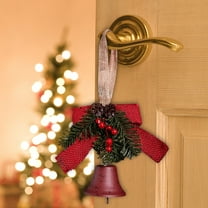 Christmas Bell *1 Christmas Decoration Bells Bells for Christmas Trees Bell Decor Hanging Decorative Bell for Door Wall Window Indoor and Outdoor Decor New Year Hanging Ornament