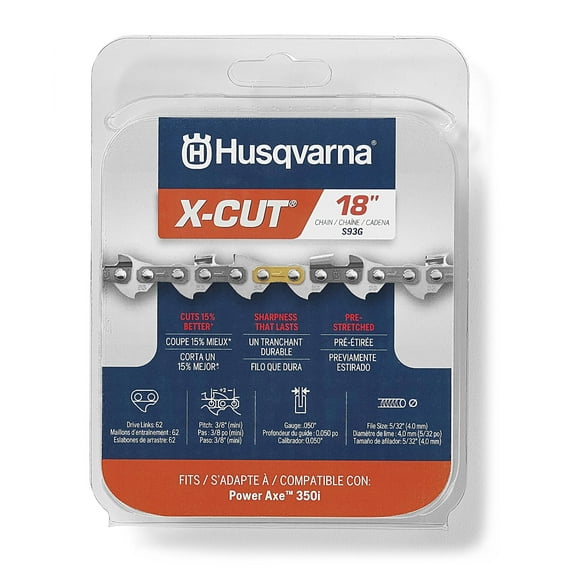 Cadena para motosierra Husqvarna X-Cut S93G 18" .3/8" Pitch