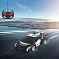 thumbnail image 6 of 1/20 Scale RC Police Drift Car - Remote Control Racing Toy for Youngsters, Holiday Gift, Requires 5 AA Batteries, Fast Drifting RC Vehicle for Interactive Outdoor Play (Black), 6 of 7