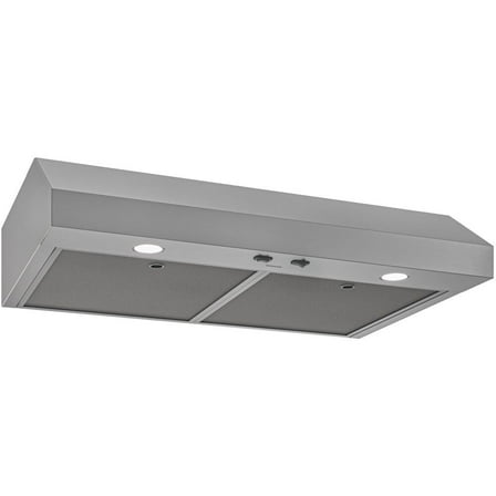 Broan-NuTone 30" Range Hood, Energy Star, 350 Max Blower, Glacier
